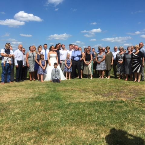 Bruiloft Erica en Tom